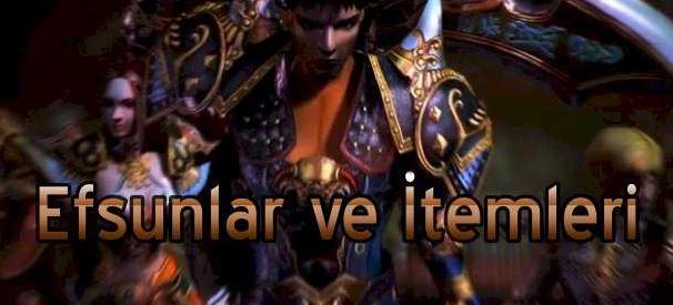 Hangi Efsun Hangi İteme Gelir?